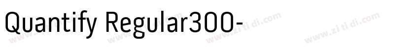 Quantify Regular300字体转换 Quantify Regular300字体转换